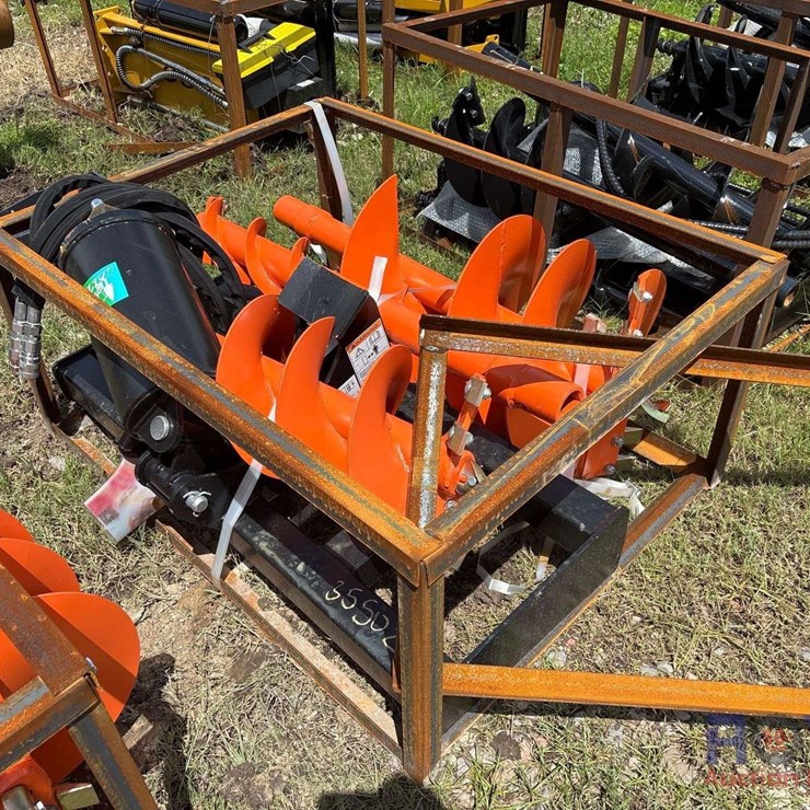 2025 Raytree RMA42 Auger With Bits Skid Steer Attachment