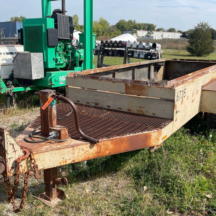 #8610 • Dual Axle Generator Trailer (No Title) (APS)