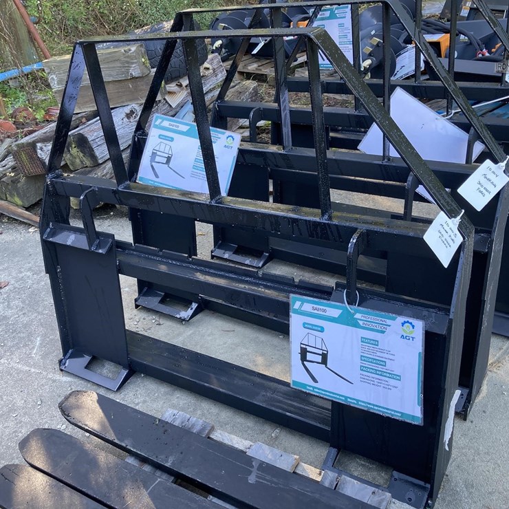 MOWER KING SKID STEER FORKS