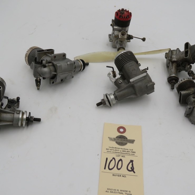 Model Plane Engine Parts Group