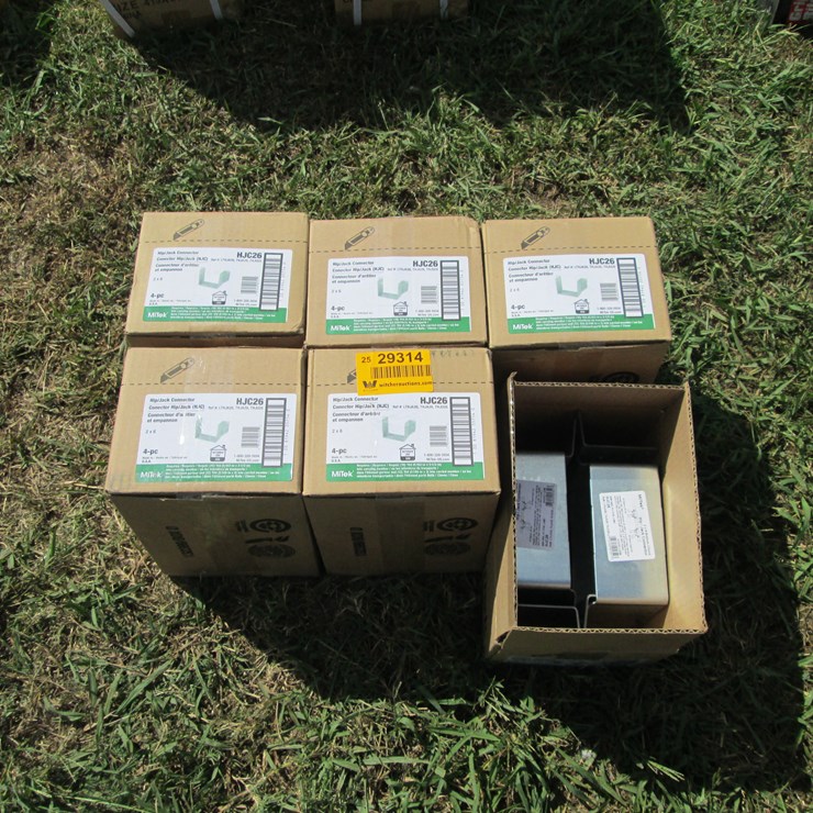#29314 • Lot of (6) 2x6 Case of Hip/Jack Connectors