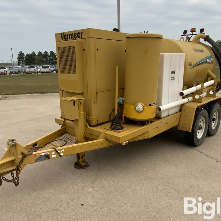 2007 Vermeer PMD550SDT T/A Hydro Vac Trailer