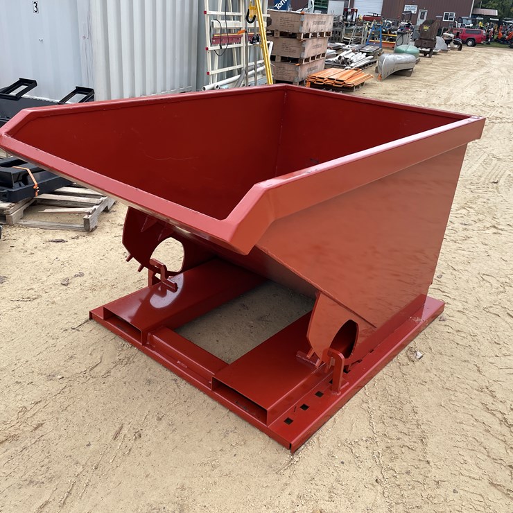 #2003 • New KC Self Dumping Hopper with Fork Pockets