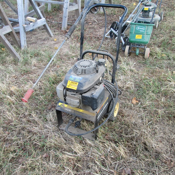 #29240 • John Deere HR2400G 1.0GPM Pressure Washer