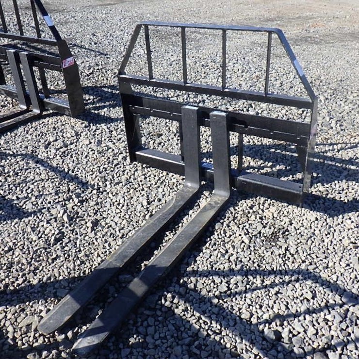 Kivel Skid Steer Fork Attachment 48"