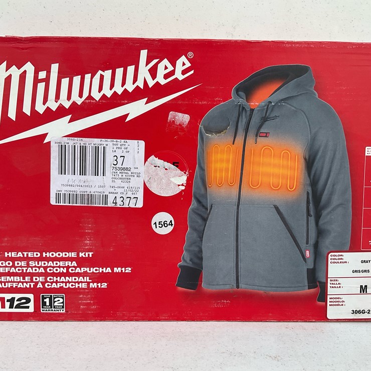 #1564 • Milwaukee M12 Heated Hoodie