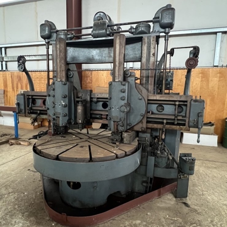 Niles 5' Vertical Boring Machine