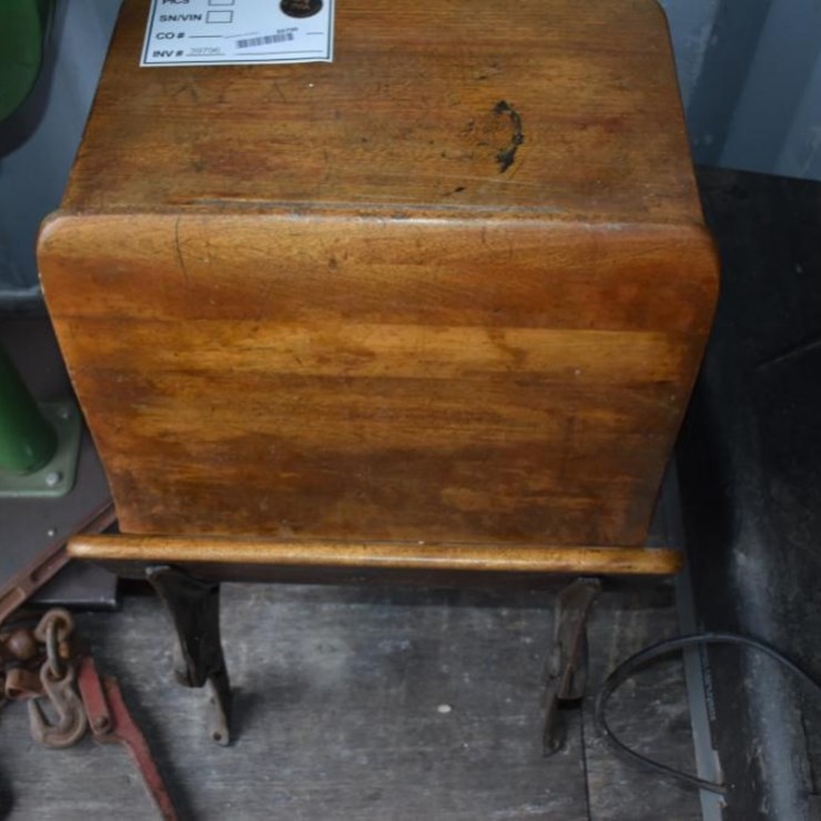 Vintage Wooden School Desk