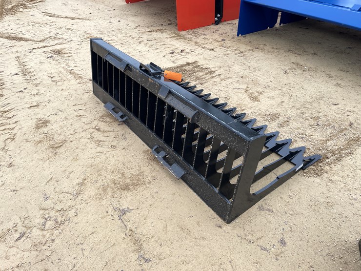 #2013-•-new-kc-76"-fine-skeleton-skid-steer-bucket-image-4