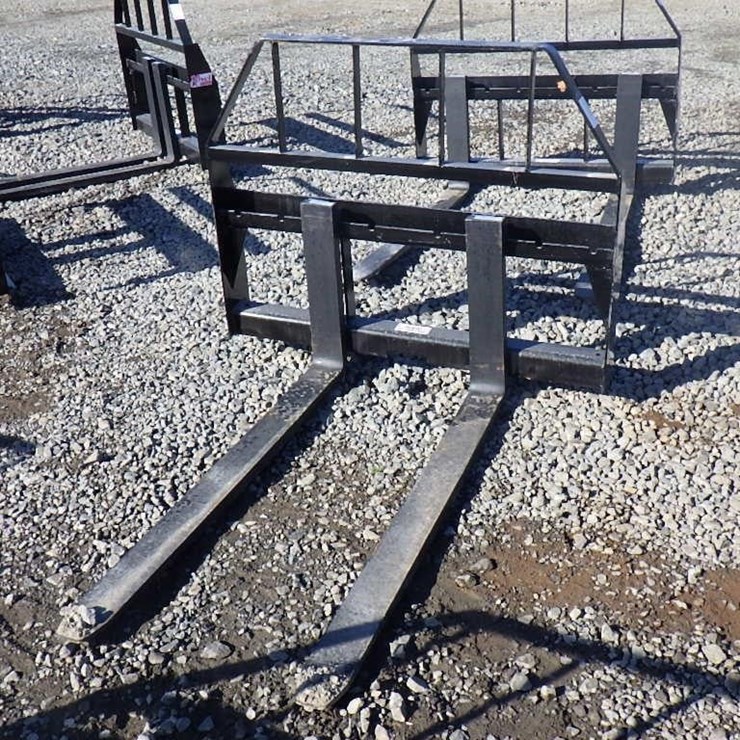 Kivel Skid Steer Fork Attachment 48"
