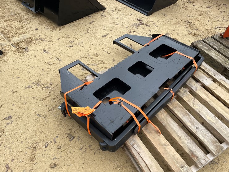 #2034-•-new-kc-skid-steer-fork-frame-with-forks-image-3