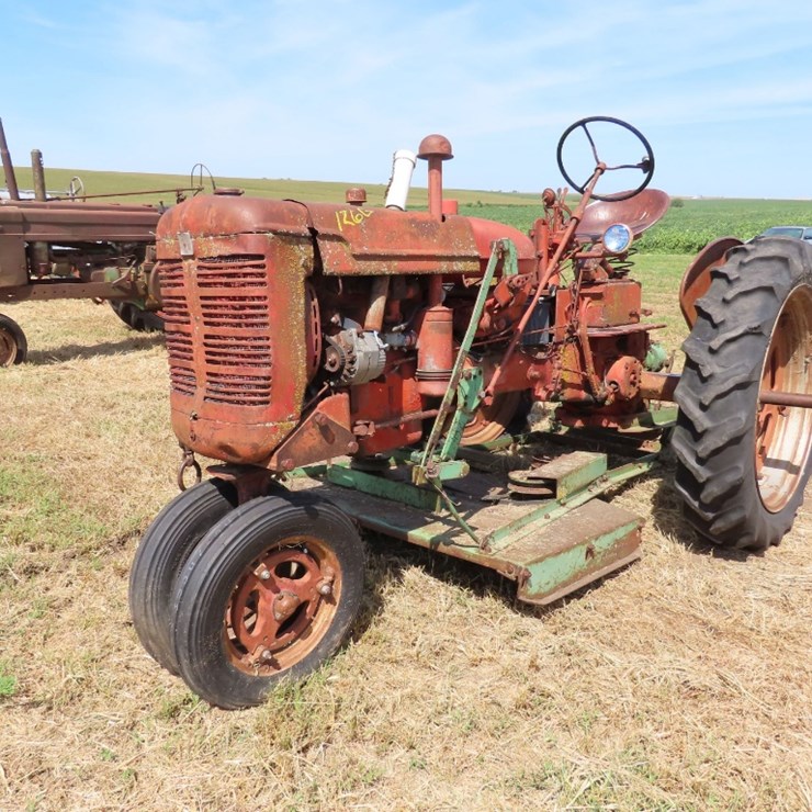 1952 Farmall C Tractor with Belly Mower