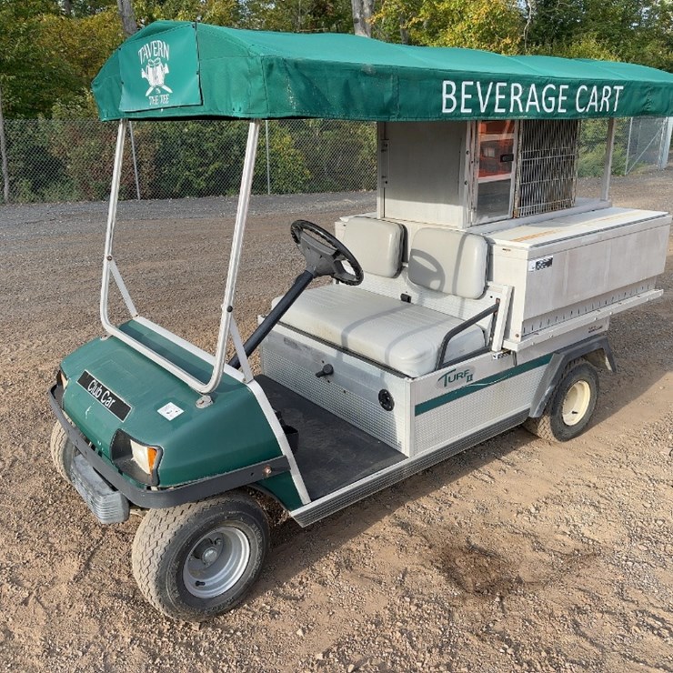 CLUB CAR TURF II BEVERAGE CART