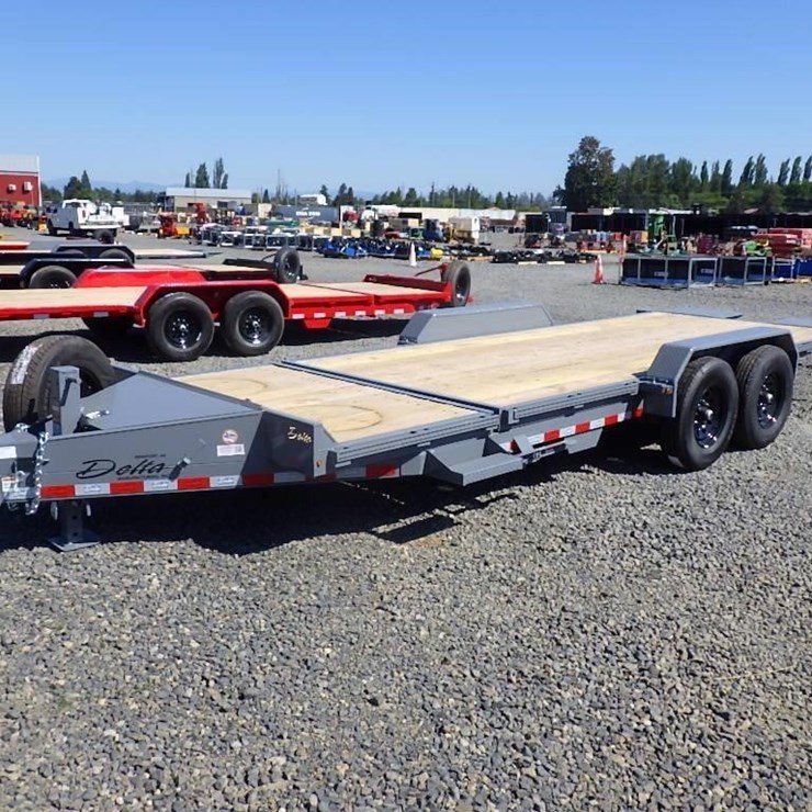2025 Delta 7'x20' T/A Tilt Deck Trailer