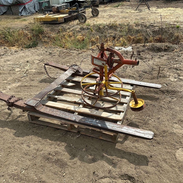 Jet Wire Roller & Custom Forks for Bucket