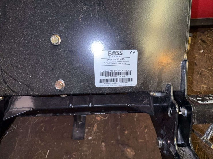 boss-smart-shield-6'-utv-plow,-was-mounted-on-a-kabota-utv-image-3