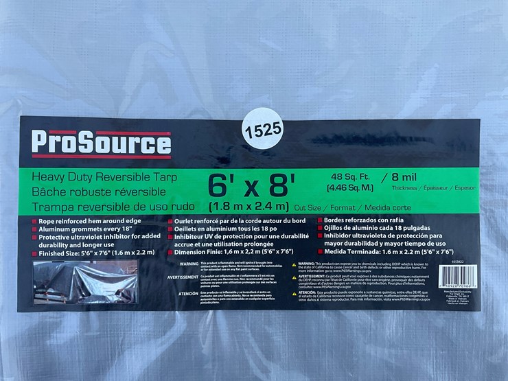 #1525-•-pro-source-6ft-x-8ft-heavy-duty-tarp-image-2