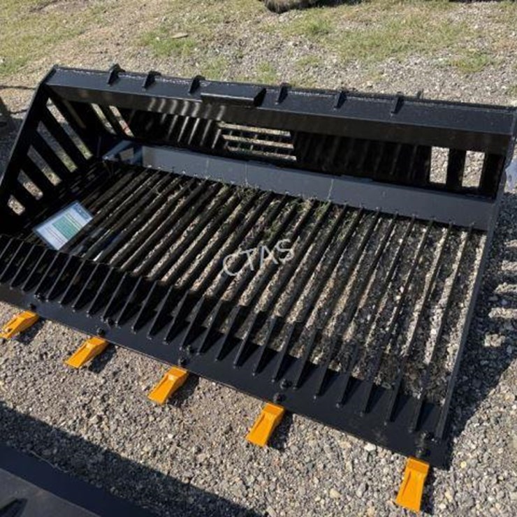 #126 • Skid Steer Rock Bucket - 66"