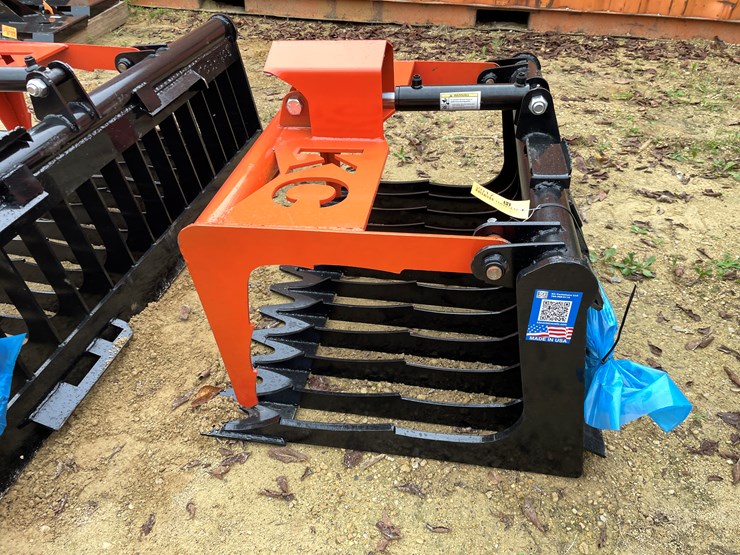 #2017-•-new-kc-48"-skid-steer-skeleton-grapple-bucket-image-7
