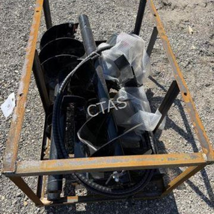 #151 • Mower King Skid Steer Loader w/ 2 Augers