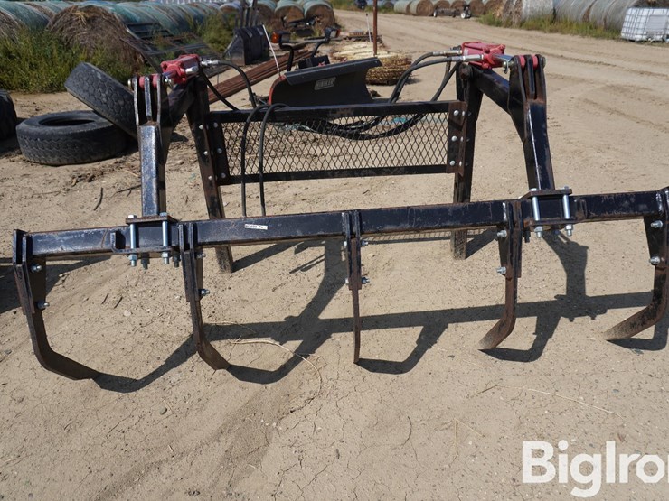 90"-5-tine-grapple-w/flat-face-couplers-image-2
