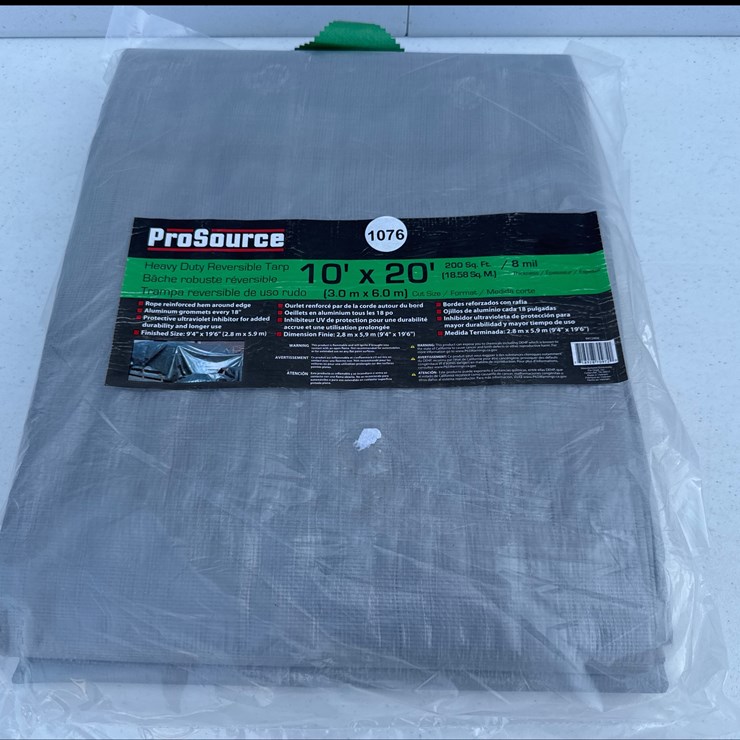 #1076 • 10ft x 20ft tarp