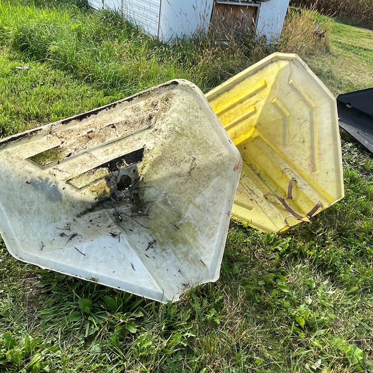 #4494 • (2) Used Hopper Bins