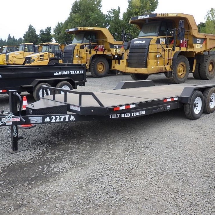 2026 Industrias 227T T/A Tilt Deck Trailer