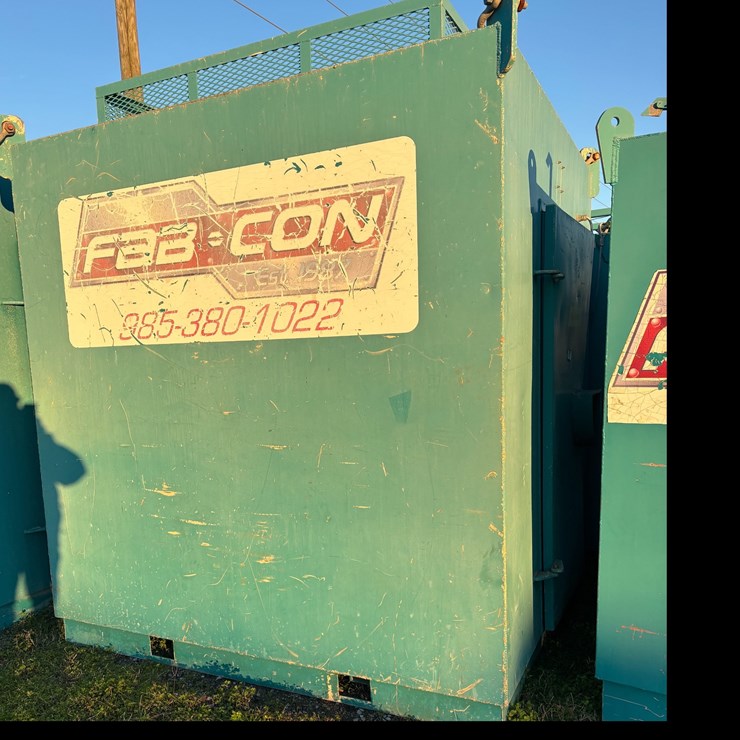 #121 • 8FT X 8FT ALUMINUM OFFSHORE TOOLHOUSE