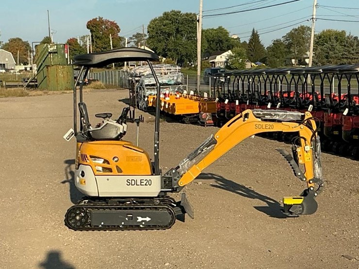 #1601-•-unused-sdle20-mini-excavator-image-7