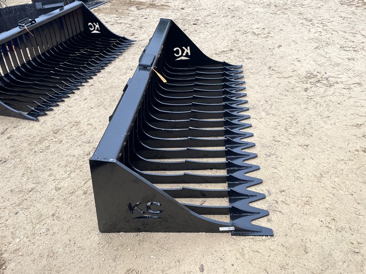 #2014-•-new-kc-76"-fine-skeleton-skid-steer-bucket-image-4