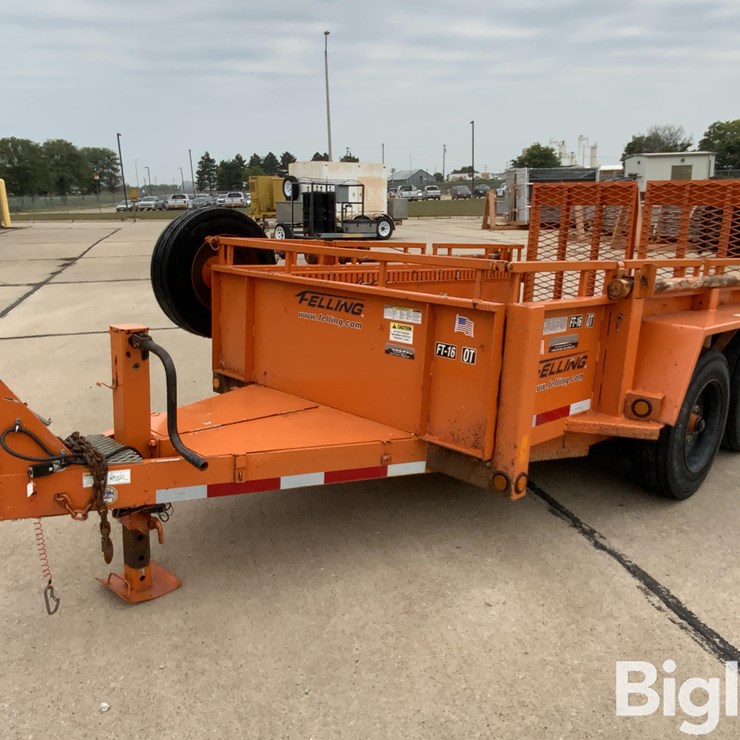 2009 Felling FT-16OT-U T/A Utility Trailer