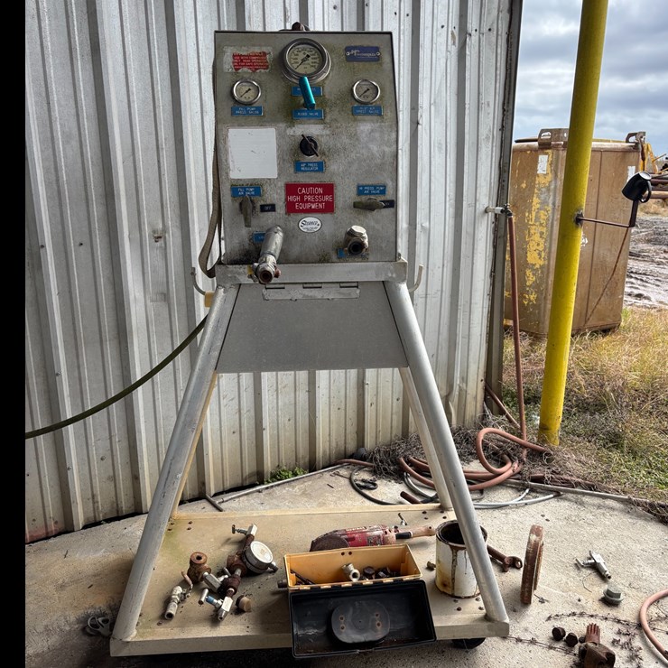 #146 • HIGH PRESSURE HYDRO TESTING PUMP