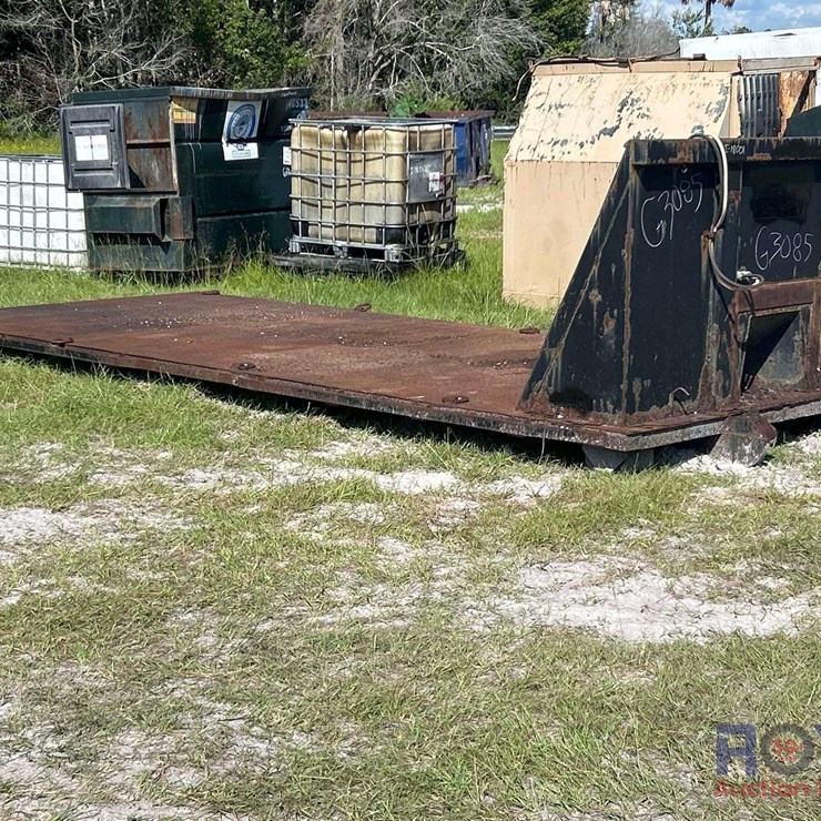 22ft Rollback Flatbed Body with Winch