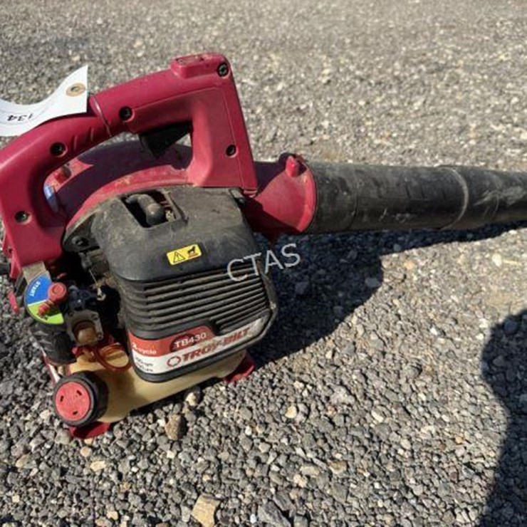 #134 • Troy Bilt Blower - 2 Cycle - TB430
