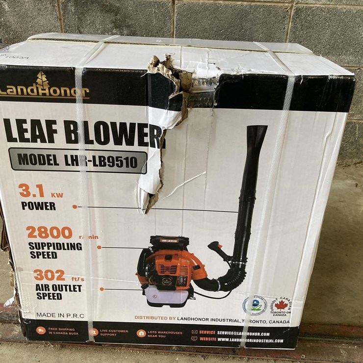 LAND HONOR LHR-LB9510 BACKPACK LEAF BLOWER