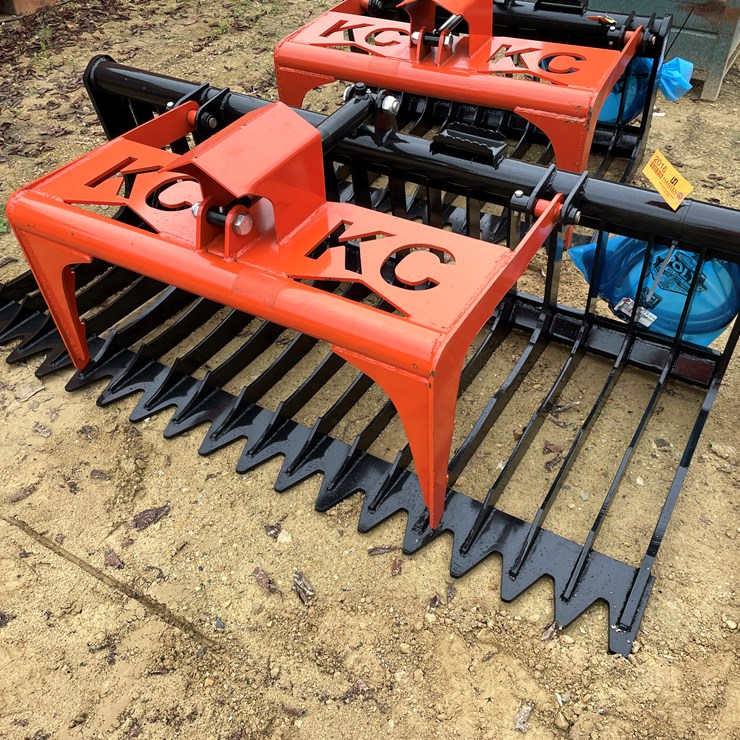 #2016 • New KC 76" Skid Steer Skeleton Grapple Bucket