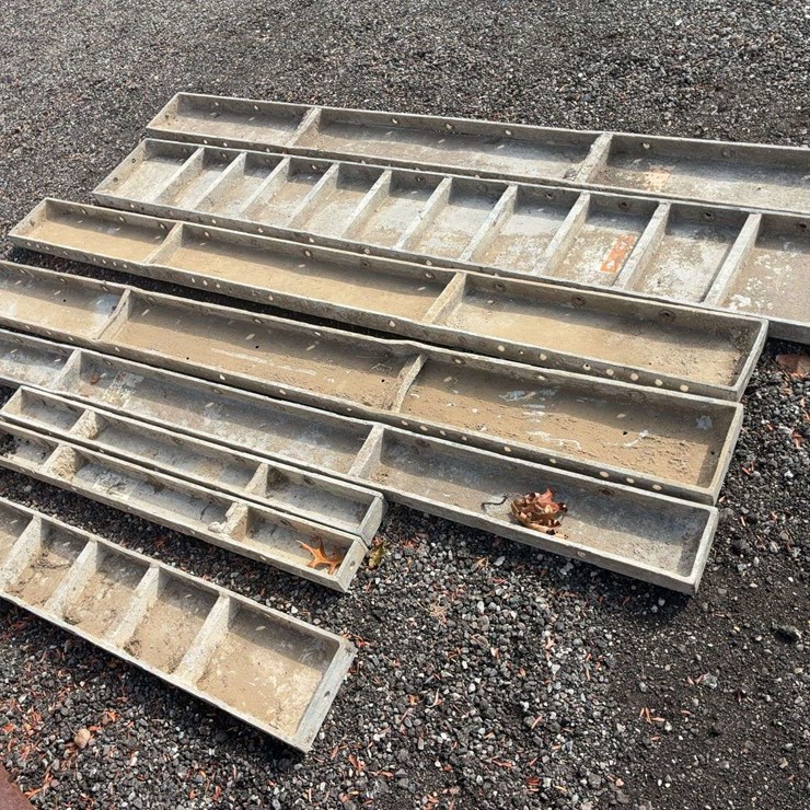 Aluminum concrete forms