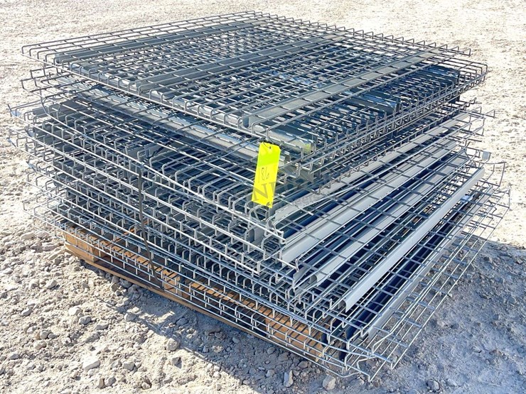group-of-pallet-rack-mesh-shelving-image-2