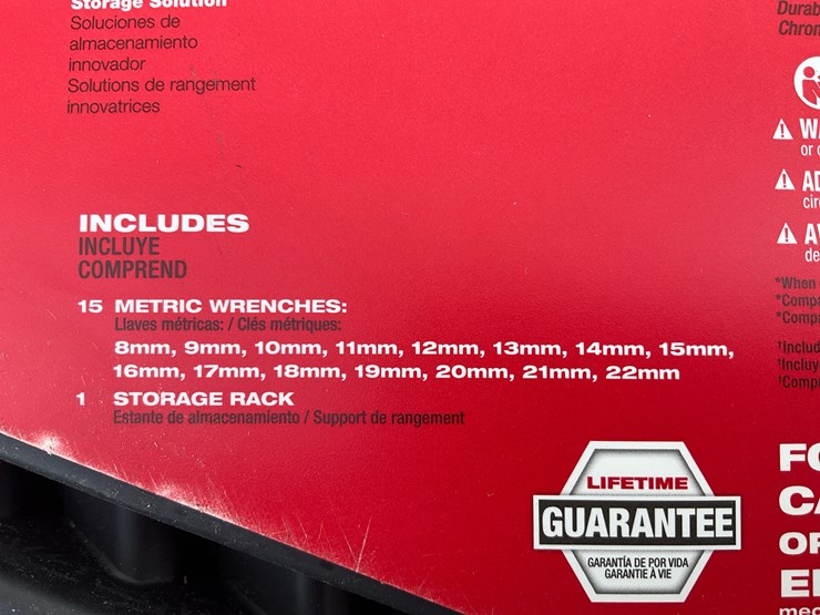 #1545-•-milwaukee-15pc-metric-ratcheting-wrench-set-image-3