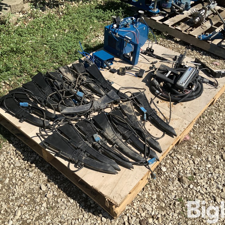Kinze Seed Tubes, Air Compressor & Switch Box