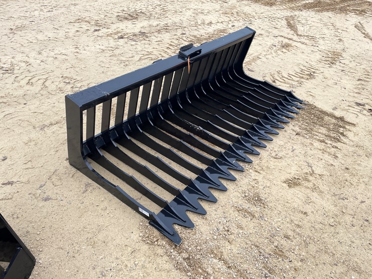 #2013-•-new-kc-76"-fine-skeleton-skid-steer-bucket-image-3
