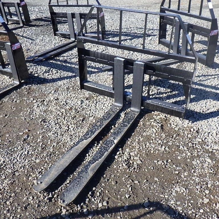 Kivel Skid Steer Fork Attachment 48"