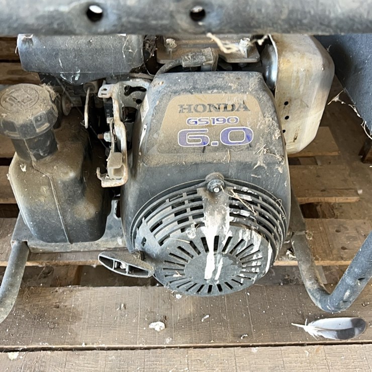 Honda GS 190 6.0 hp pump