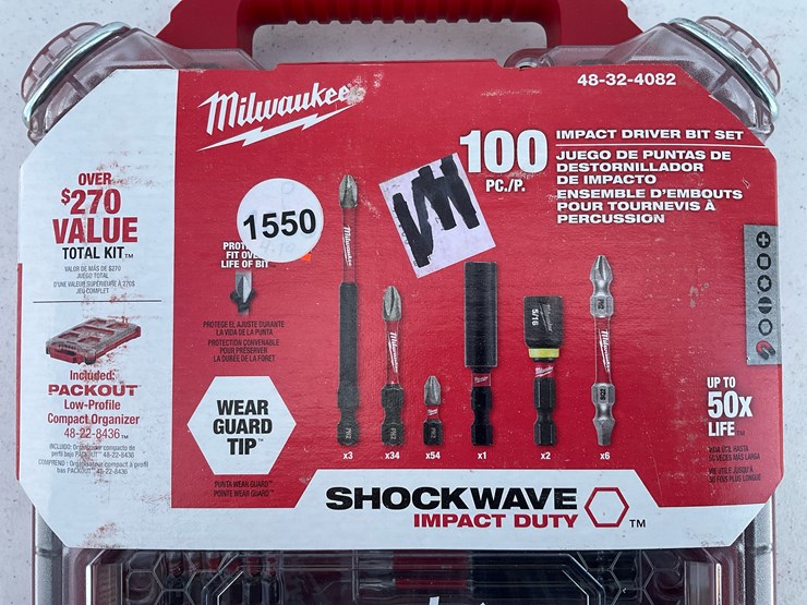 #1550-•-milwaukee-100pc-impact-driver-bit-set-image-2