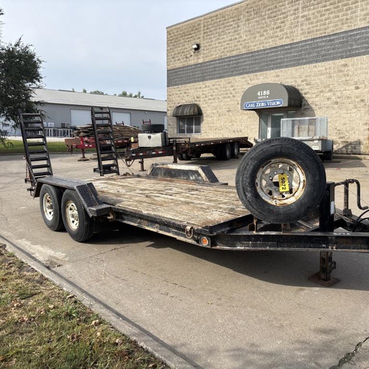 #5072 • 2009 Homemade 16' Utility Trailer