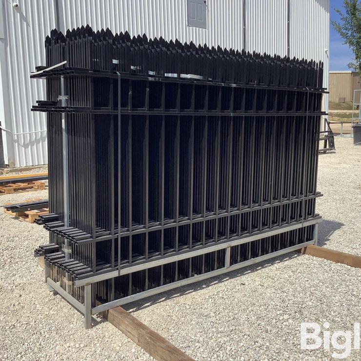 64” X 115 “ Wrought Iron Fence Sections
