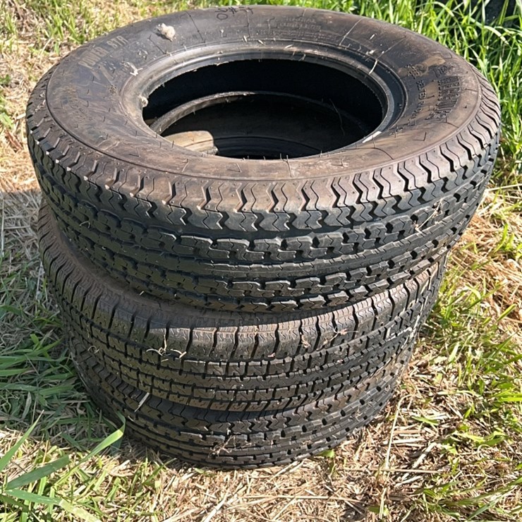 (3)  good ST 205/75/R14 tires