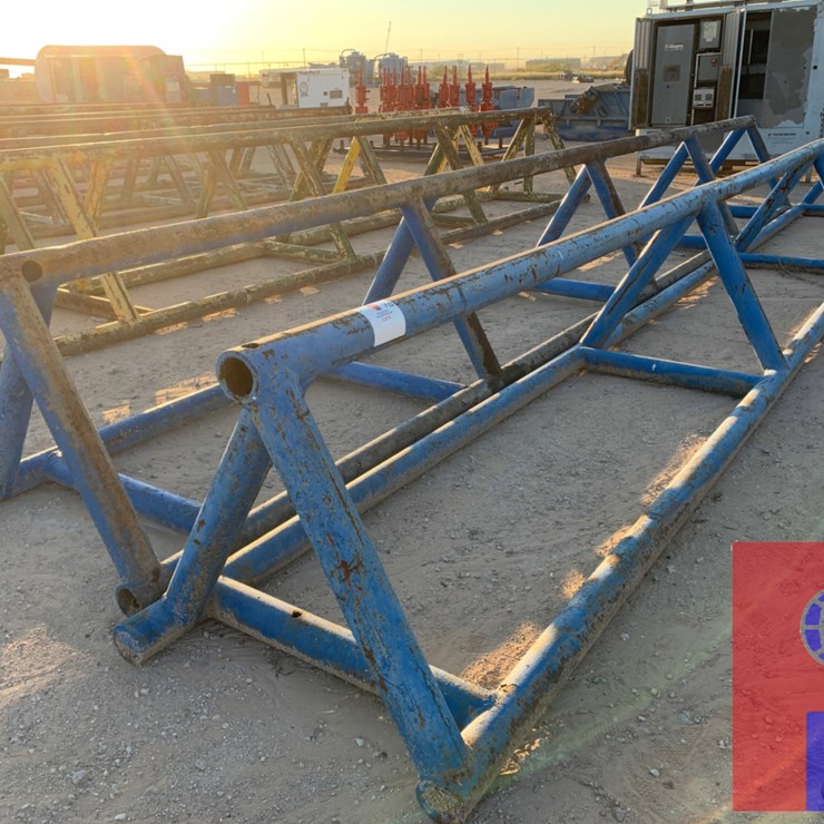 (2X$) 29’X 39” TRIANGLE PIPE RACKS
