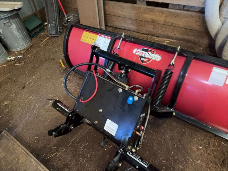 boss-smart-shield-6'-utv-plow,-was-mounted-on-a-kabota-utv-image-1